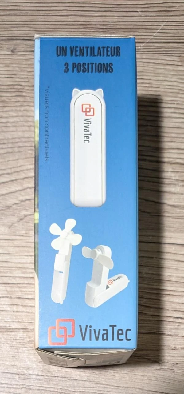 Compact wireless foldable mini fan – photo 2